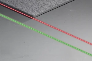 roter und grüner Laser