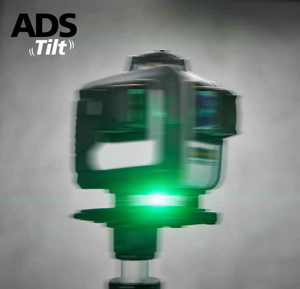ADS-Tilt Anwendung grüner Laser